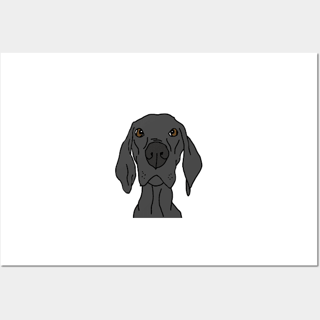 Weimaraner Wall Art by Noamdelf06